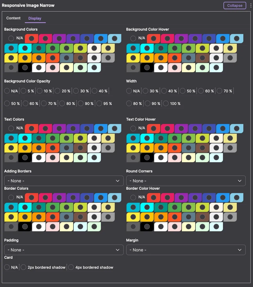 Responsive Image Narrow